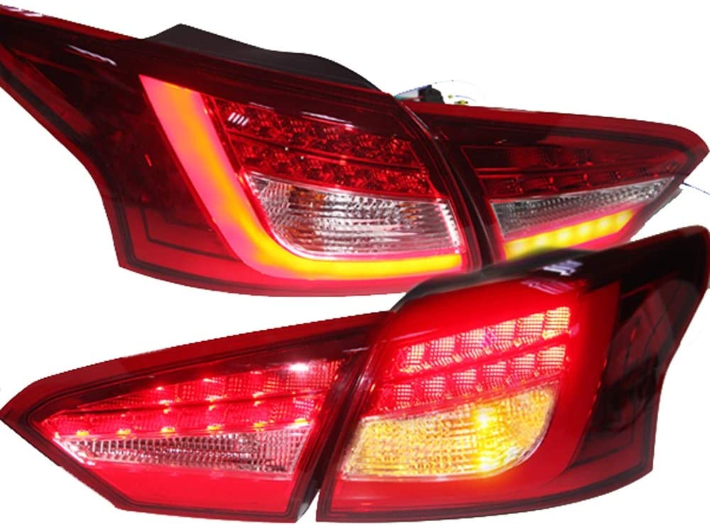 CAPA Certified Tail Light For 2012-2014 Ford Focus Sedan - RH Outer Passenger Side (Evan-Fischer)