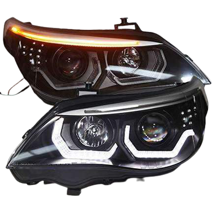 BMW E60 HEADLIGHTS 2020 ANGEL EYES PREMIUM