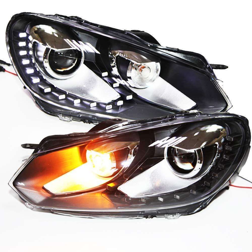 Vw golf mk6 led headlights hotsell
